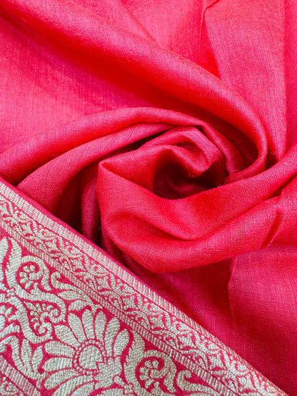 Pure Banarasi Munga Silk Buti Saree