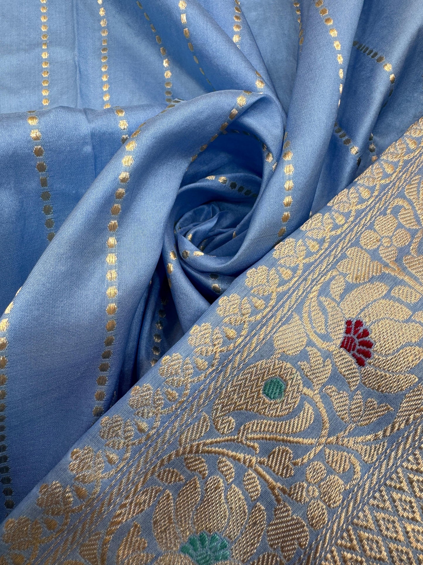 Pure Banarasi Katan Silk Rangkaat Saree