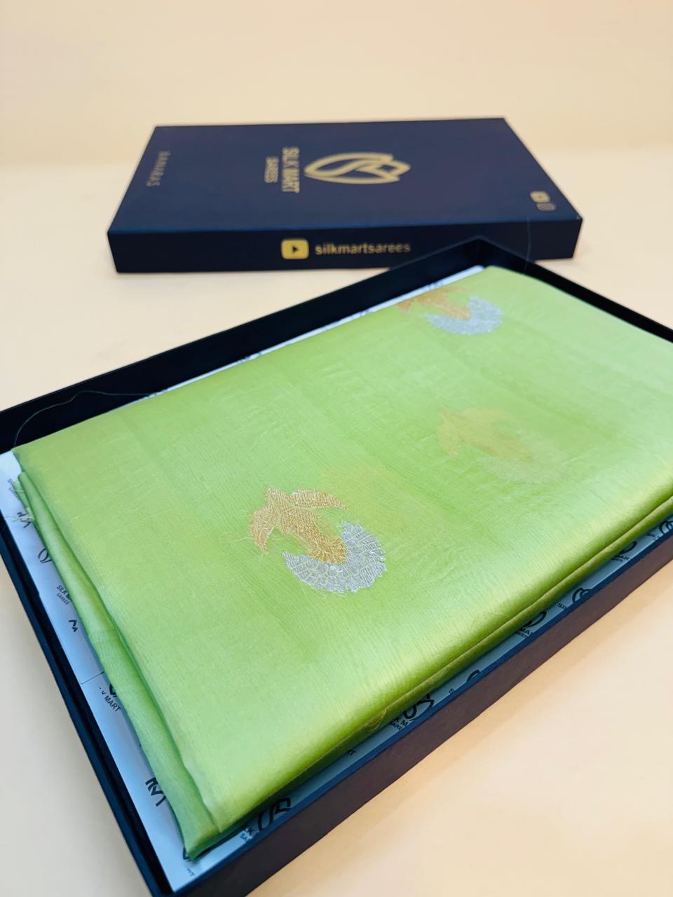 Kora Organza Silk Buta Saree