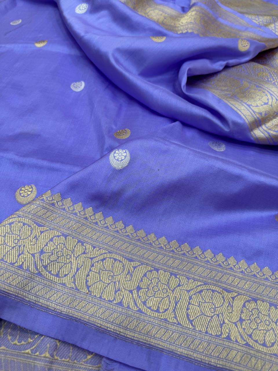 Pure Banarasi Katan Silk Buta Sarees