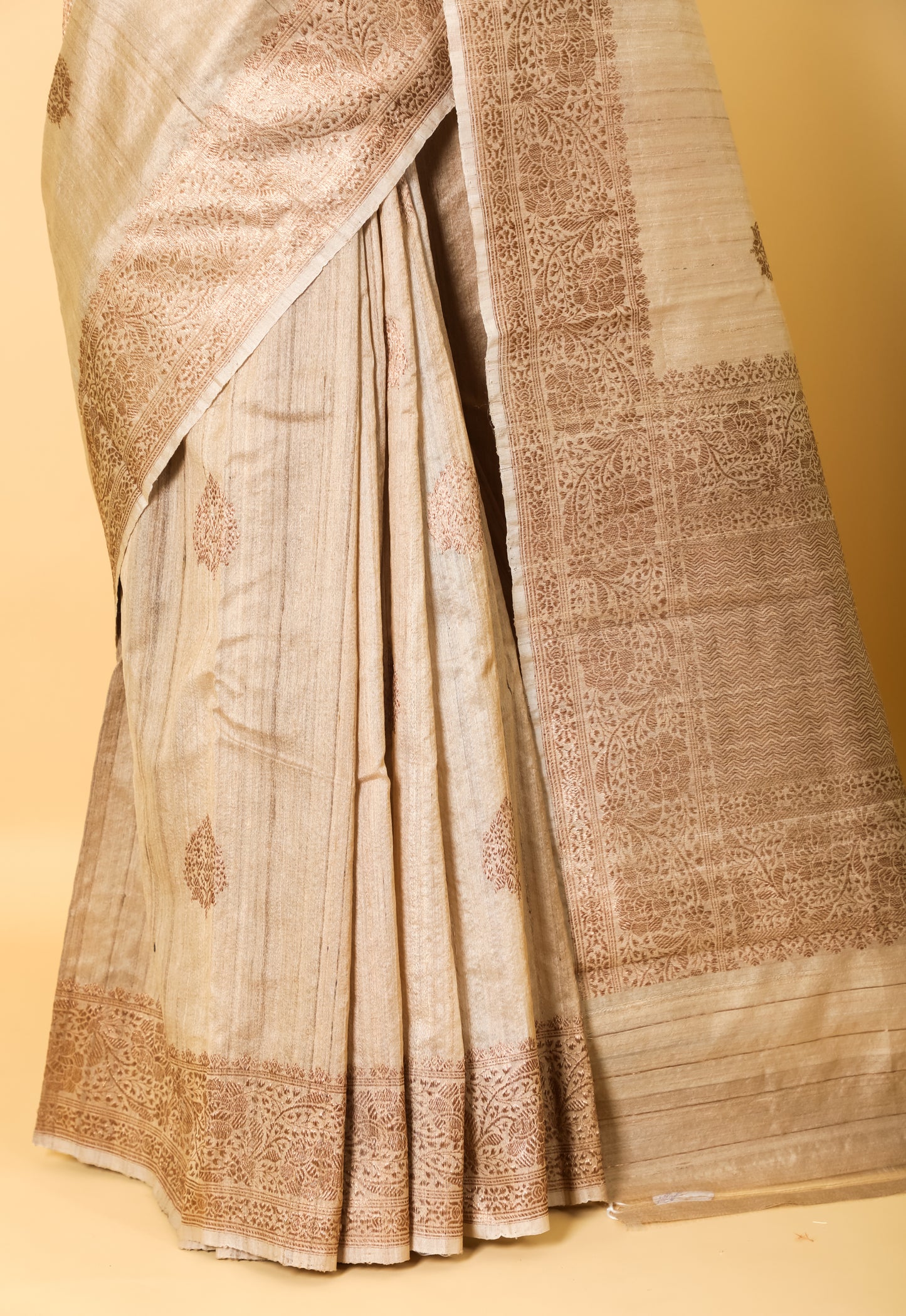 Pure Tasar Silk Banarasi Saree
