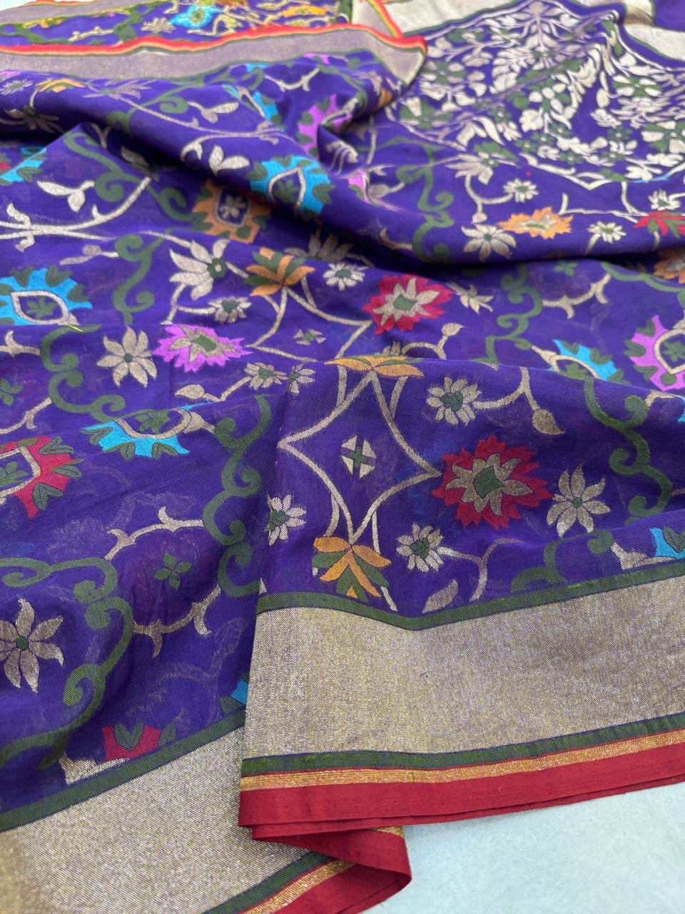 Cotton Jamdani Saree