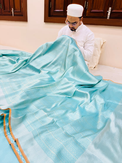 Pure Banarasi Katan Silk Brocade Saree