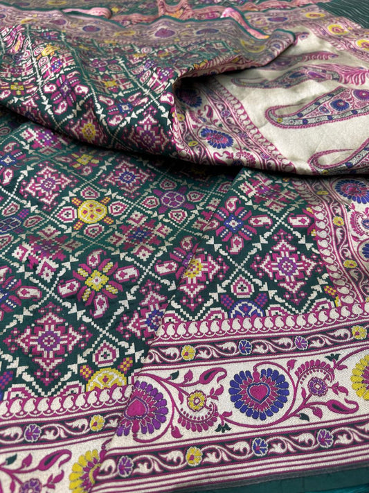 Pure Banarasi Katan Silk Patola Saree