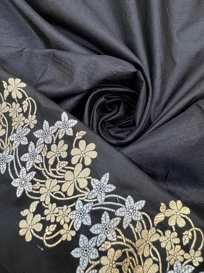 Pure Banarasi Katan Silk Sona Rupa Buti Saree