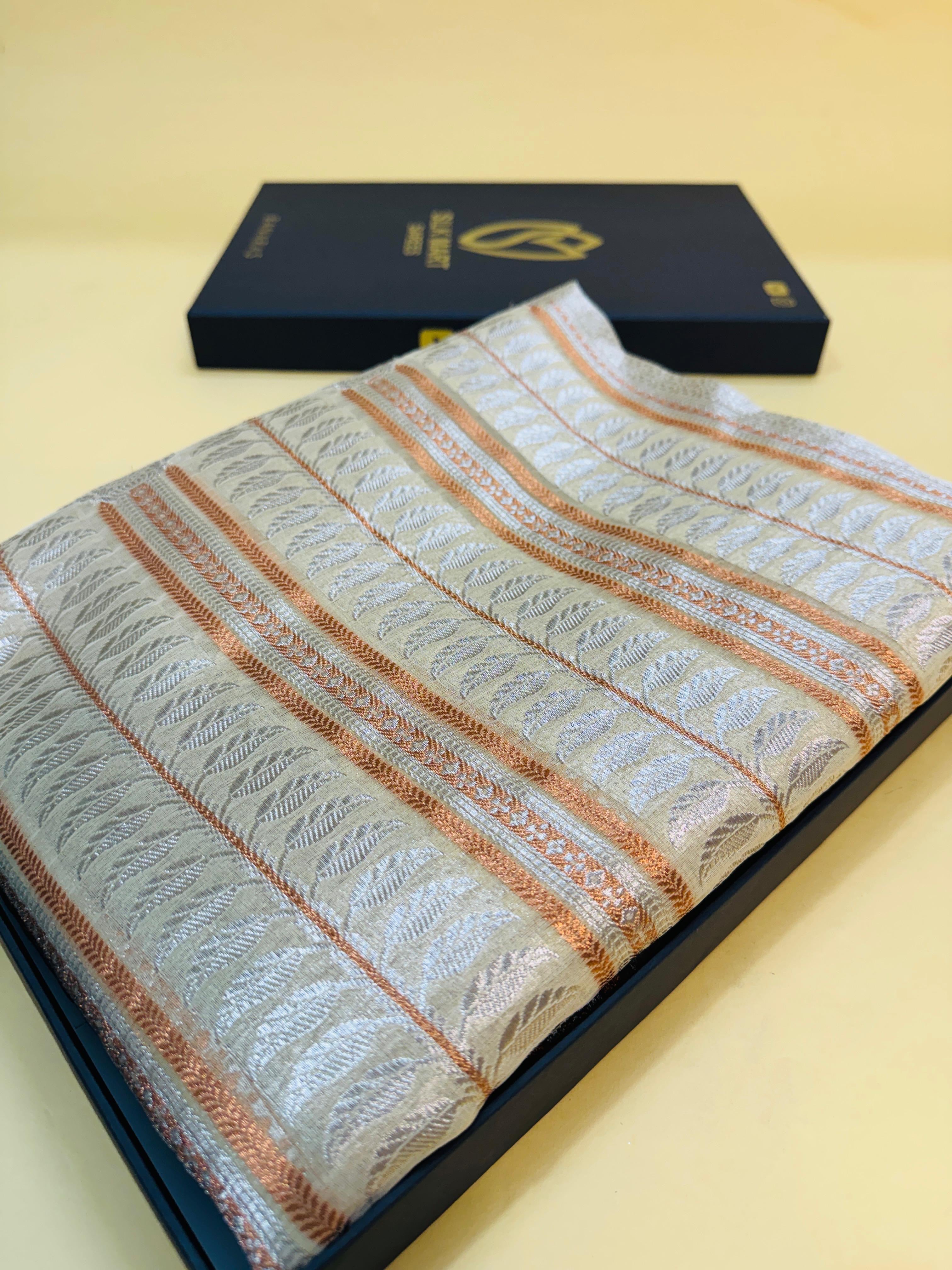 Art Silk Kora Designer Saree