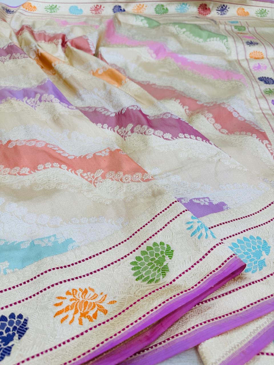 Katan Silk Rangkaat Saree