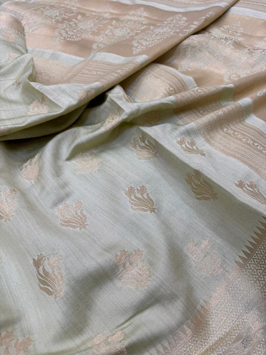 Pure Banarasi Chiniya Silk Buta Saree