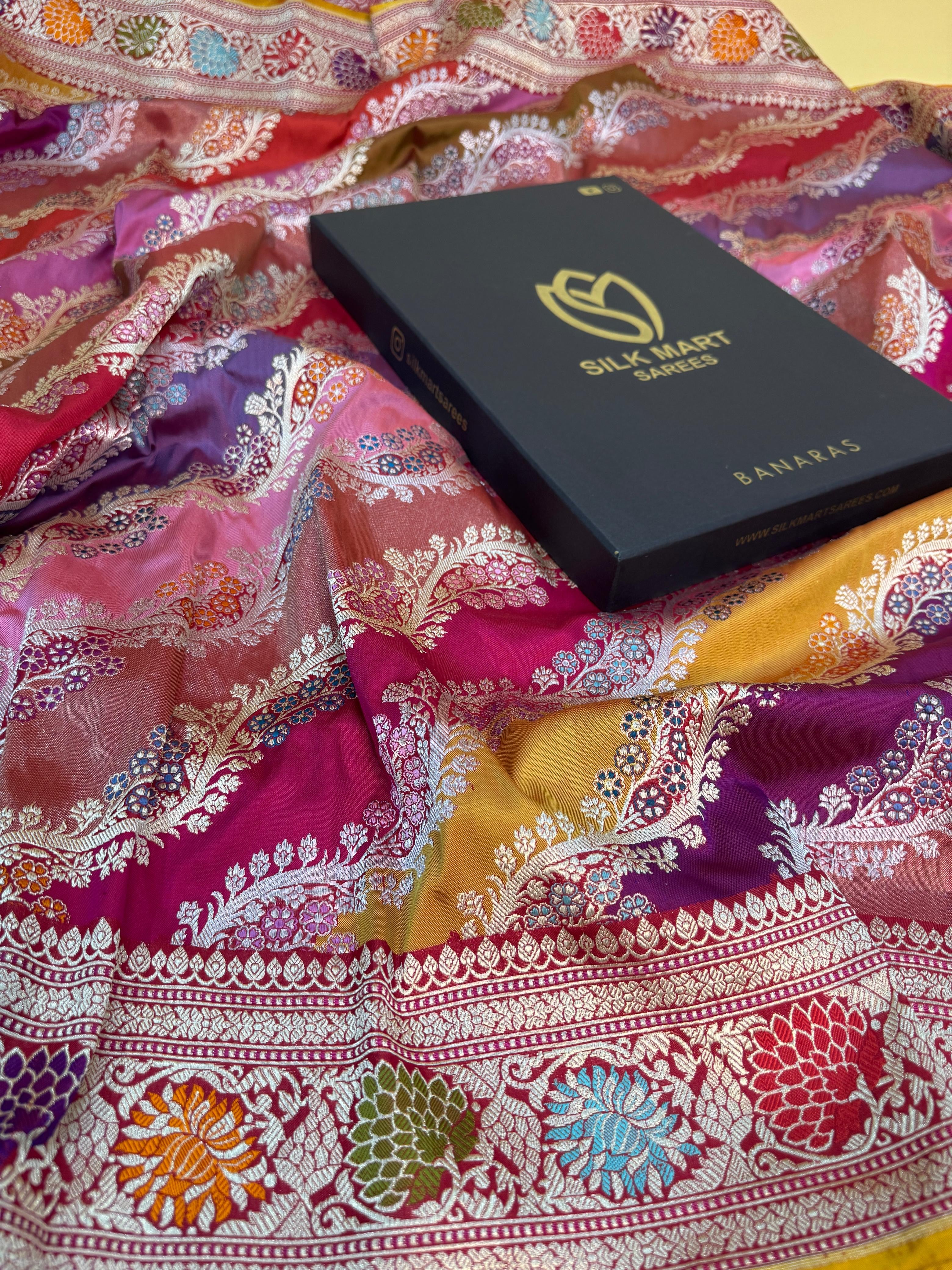 Katan Silk Rangkaat Saree