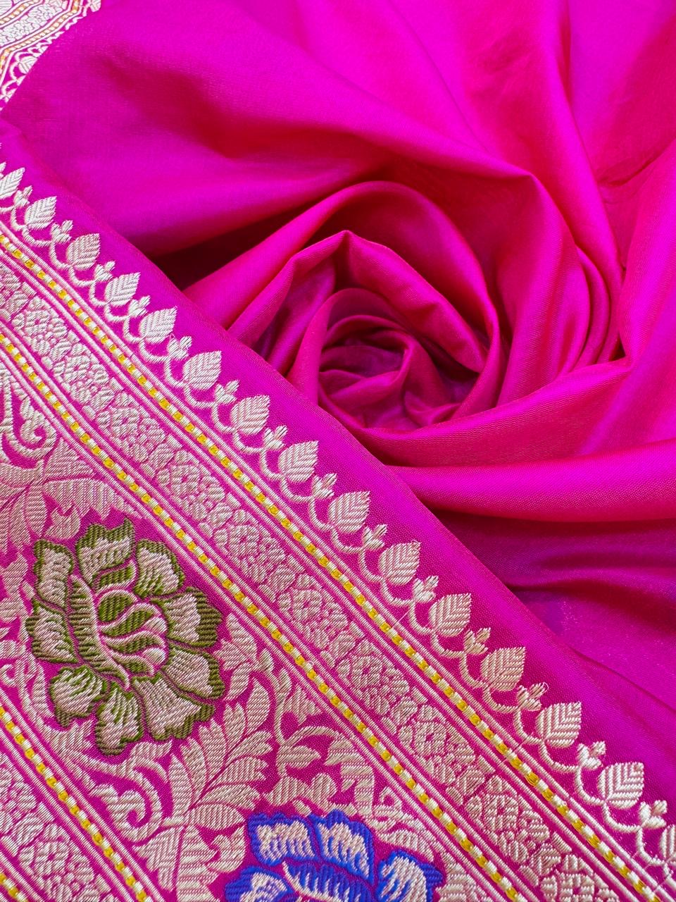 Katan Silk Rangkaat Saree