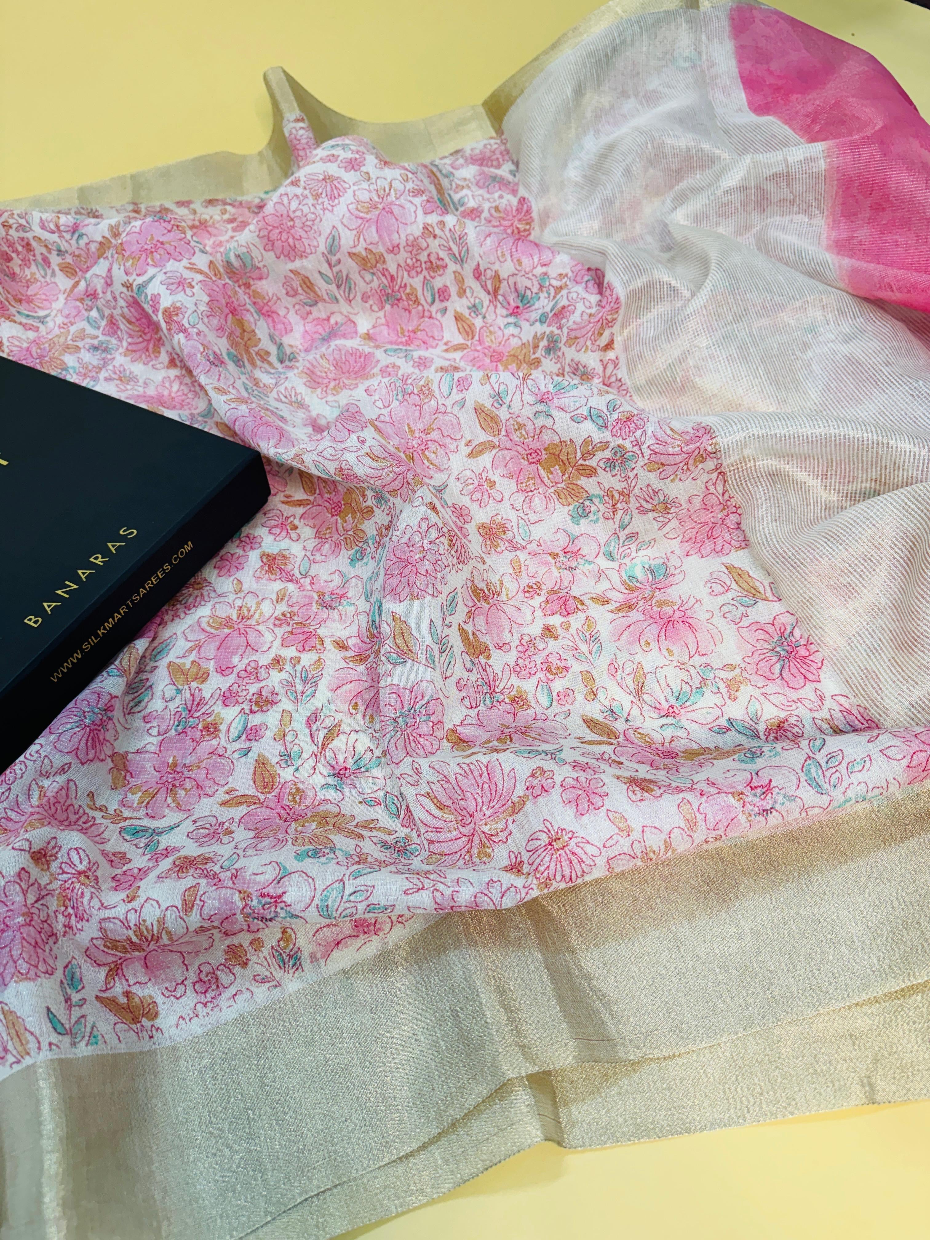 Pure Cotton Digital Print Saree