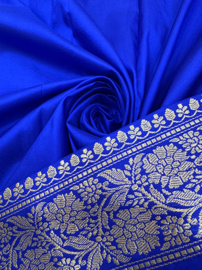 Pure Banarasi Katan Silk Brocade Saree