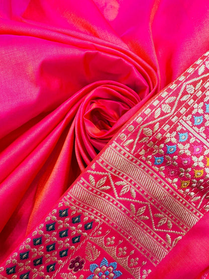 Pure Banarasi Katan Silk Brocade Saree