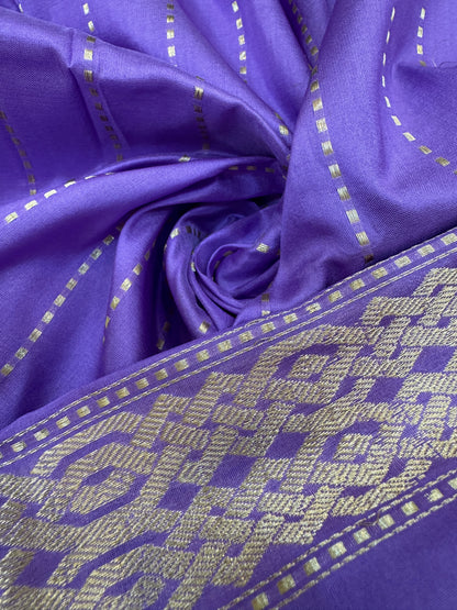 Pure Banarasi Katan Silk Sona Mina Buta Saree