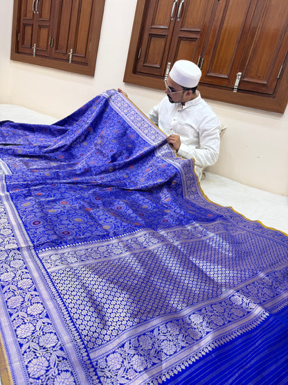 Pure Banarasi Katan Silk Brocade Saree