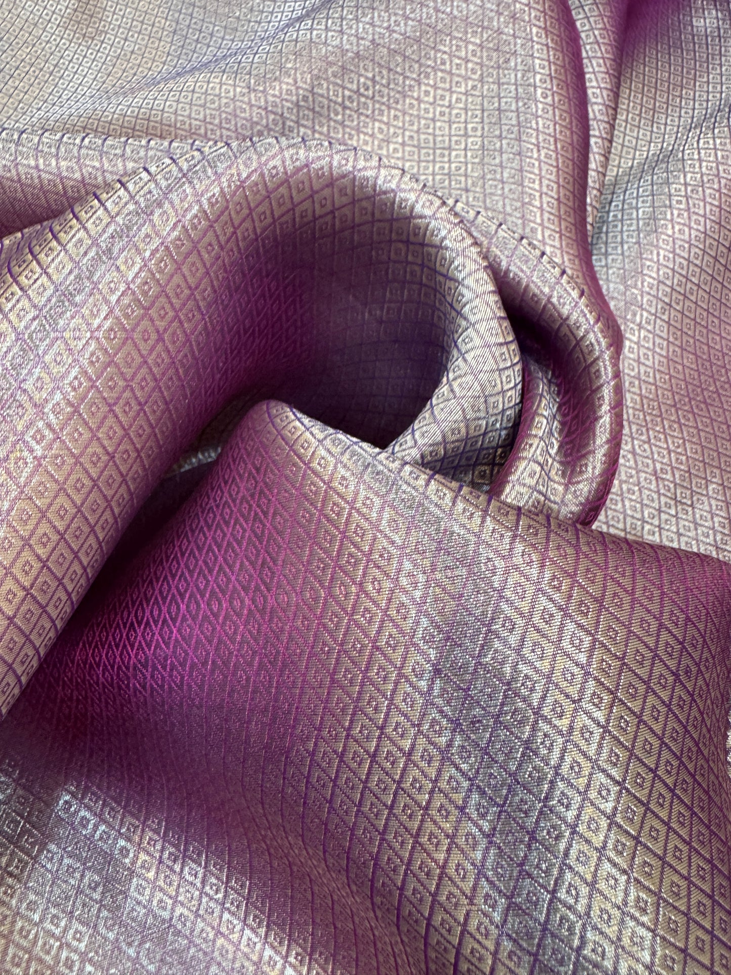 Pure Banarasi Tissue Silk Hand Embroidery Saree