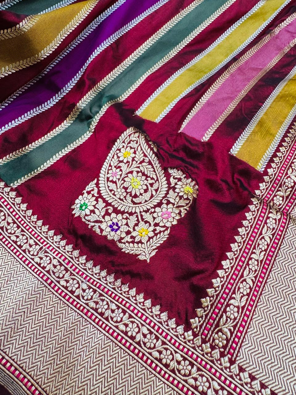 Katan Silk Rangkaat Saree