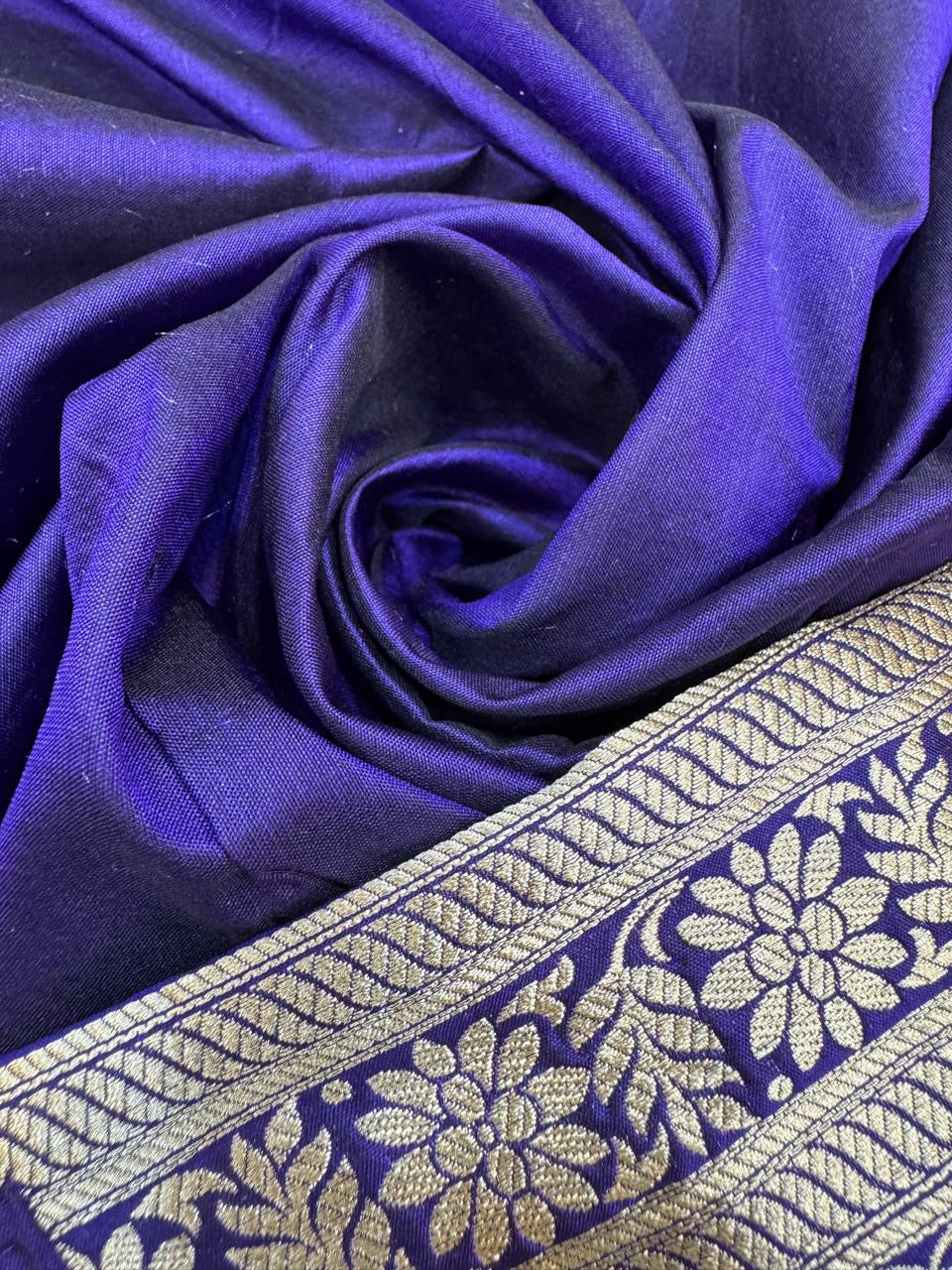 Pure Banarasi Katan Silk Buta Saree