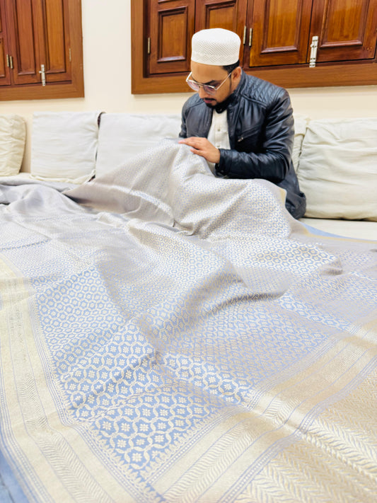 Pure Banarasi Katan Silk Brocade Saree