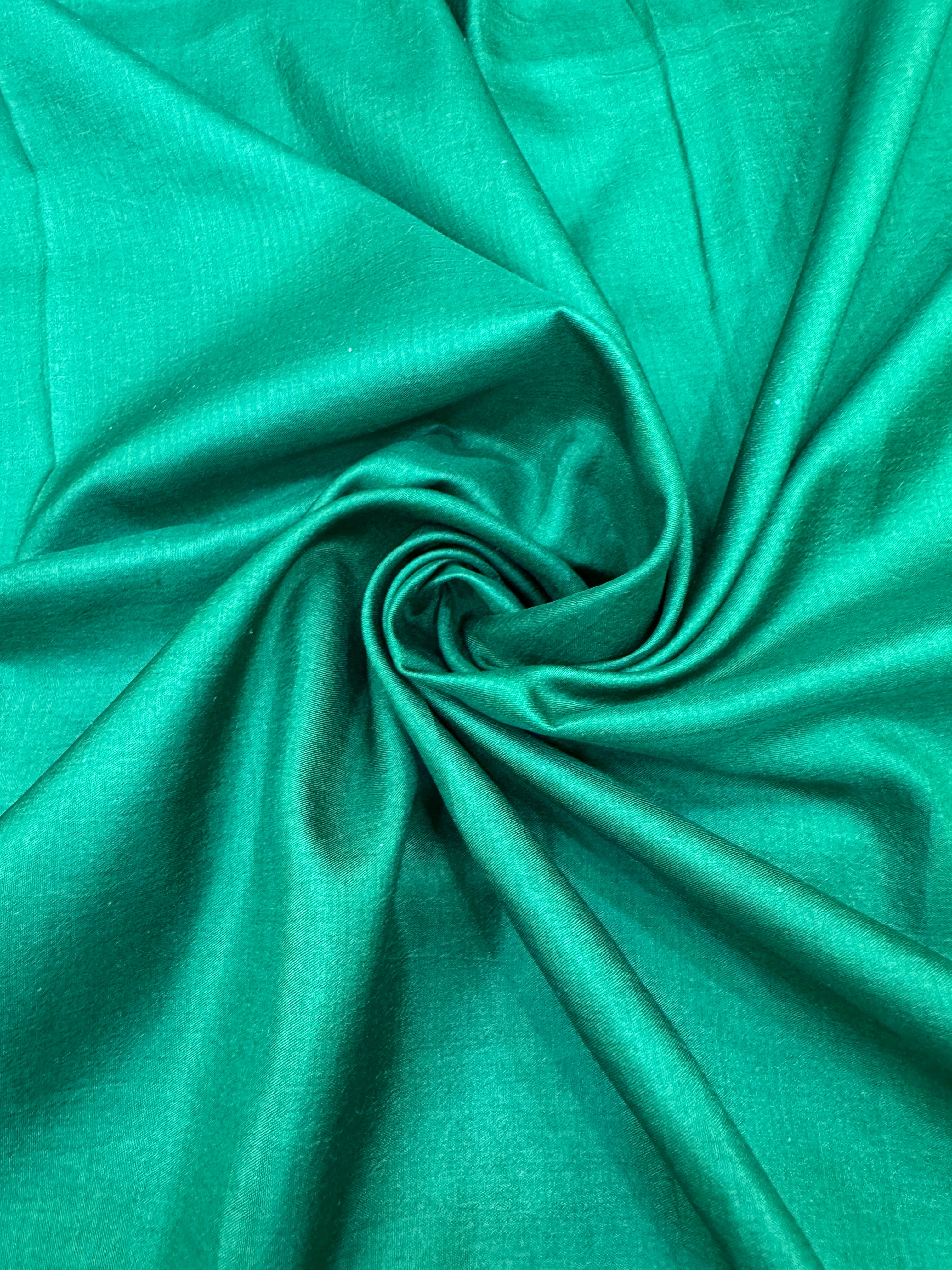 Pure Banarasi Katan Silk Peacock Feather Saree