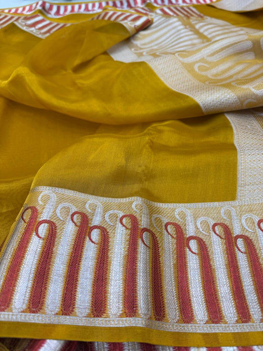 Pure Banarasi Tissue Silk Saree