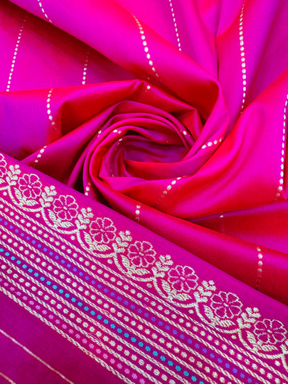 Pure Banarasi Katan Silk Buti Saree