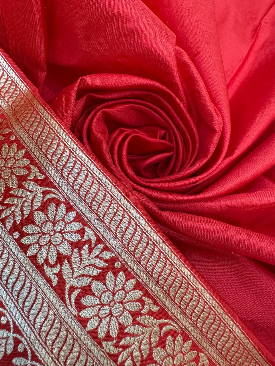 Pure Banarasi Katan Silk Buta Saree