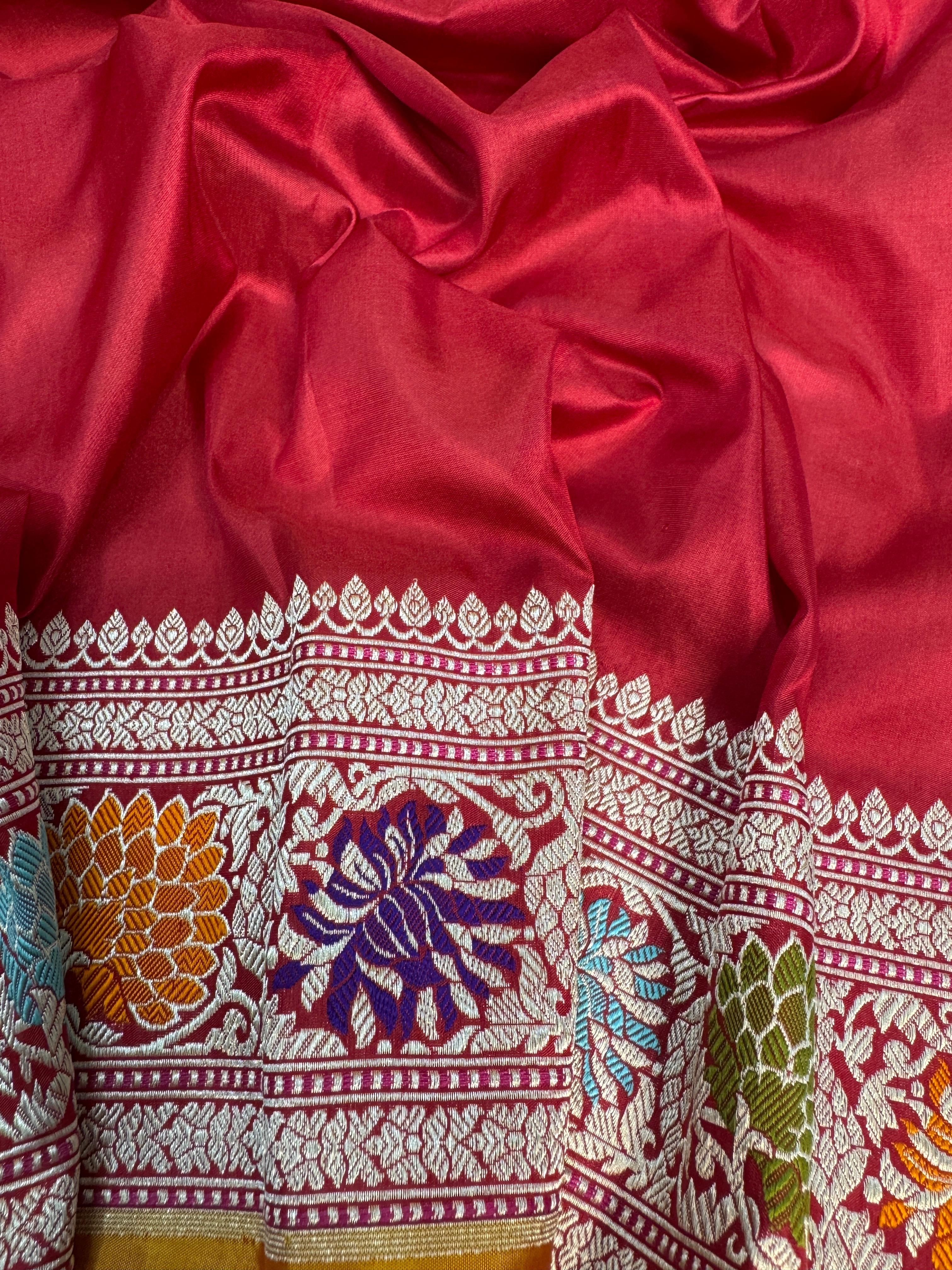 Katan Silk Rangkaat Saree