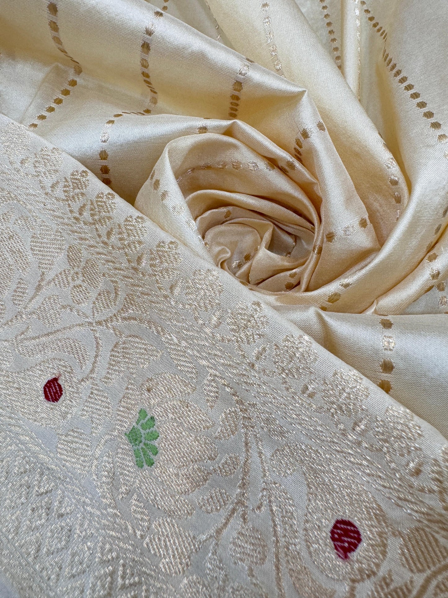Pure Banarasi Katan Silk Rangkaat Saree