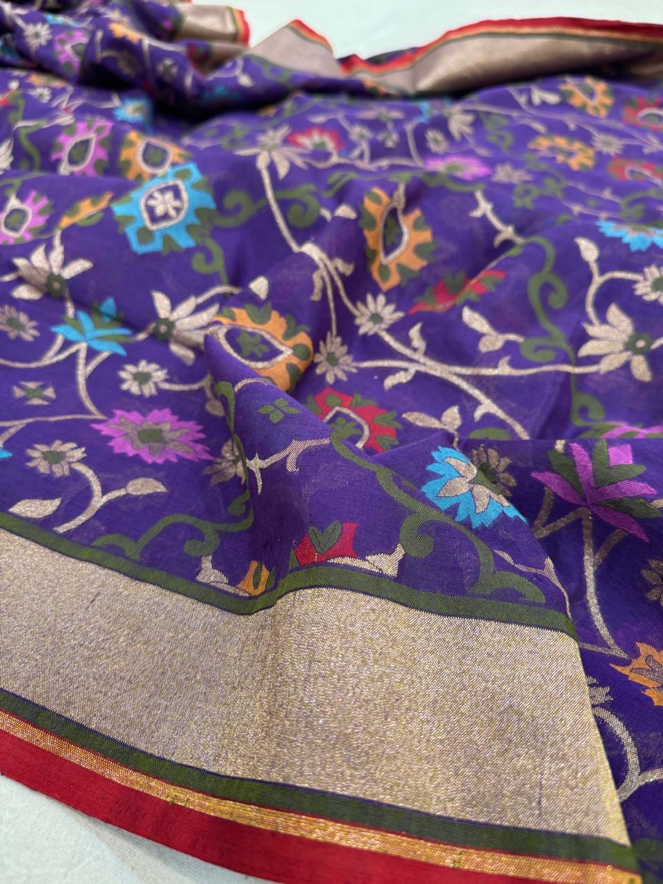 Cotton Jamdani Saree