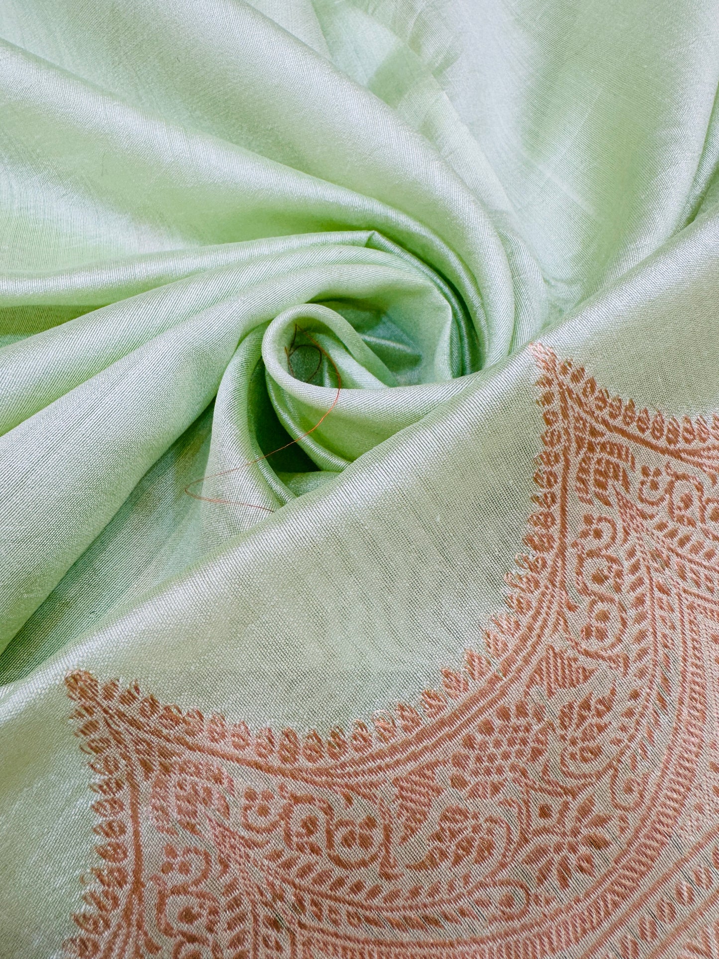 Pure Banarasi Dupion Silk Stripe Saree