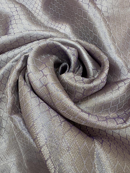 Pure Banarasi Tissue Silk Hand Embroidery Saree