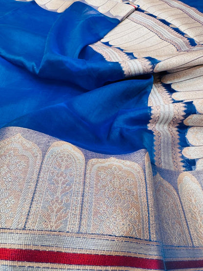 Pure Banarasi Tissue Silk Saree