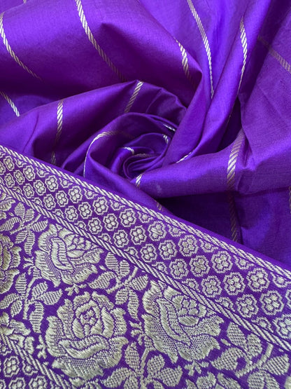 Pure Banarasi Katan Silk Rangkaat Saree
