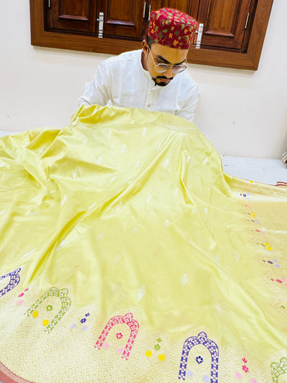 Pure Banarasi Katan Silk Buti Saree