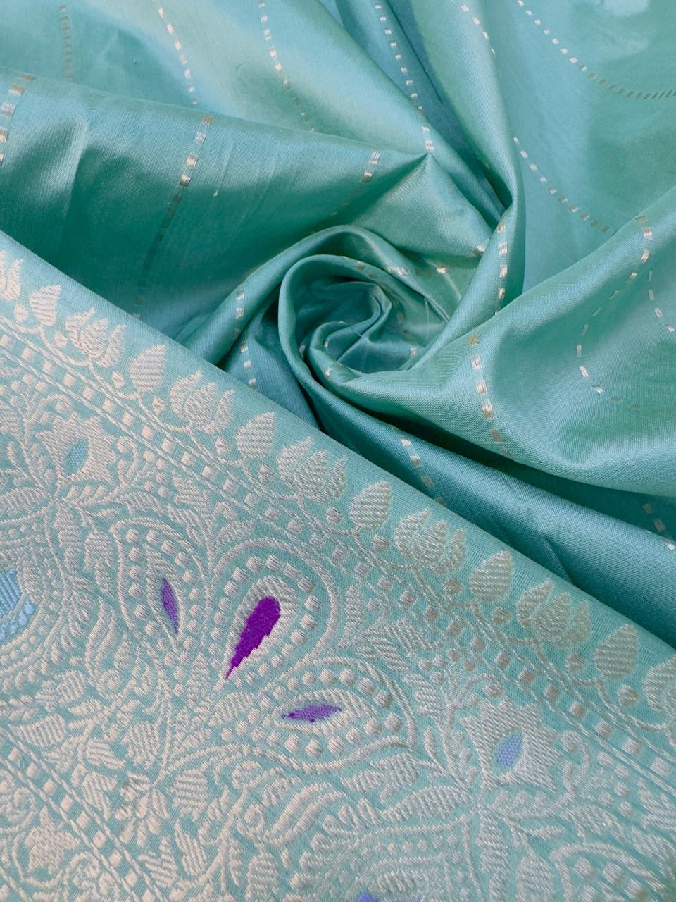 Pure Banarasi Katan Silk Brocade Saree