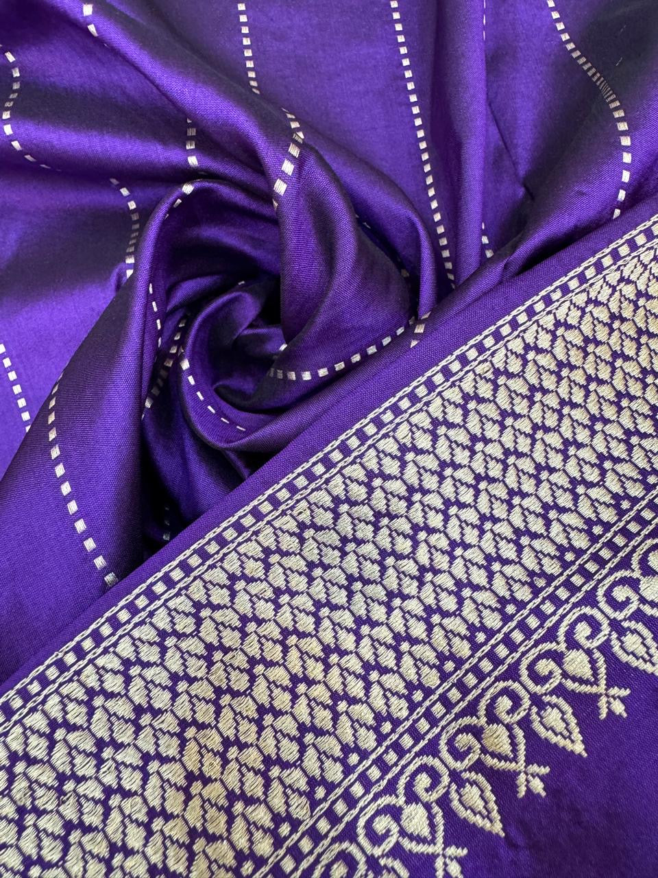 Katan Silk Skirt Designer Saree
