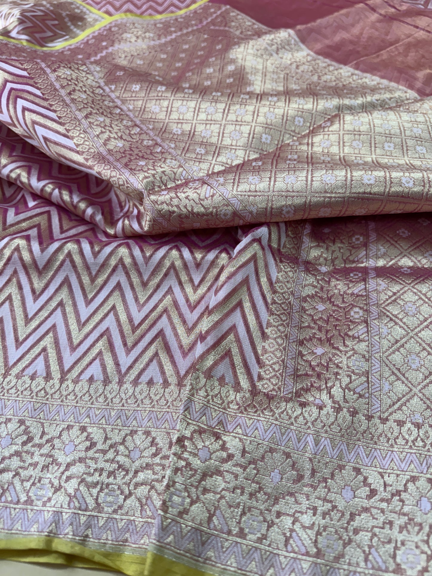 Pure Banarasi Kora Tissue Silk Saree