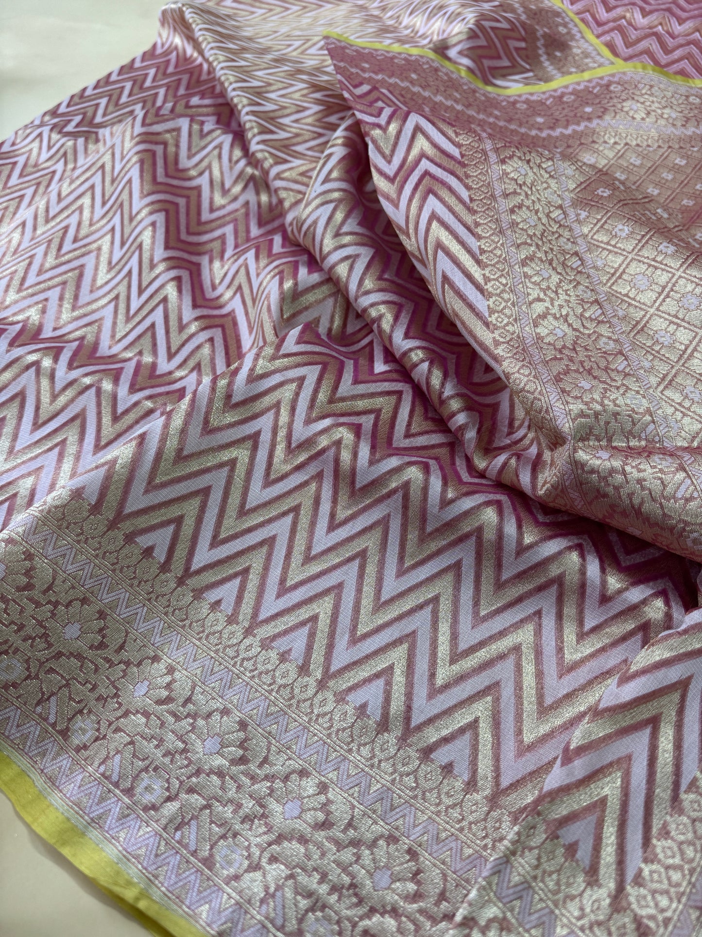 Pure Banarasi Kora Tissue Silk Saree