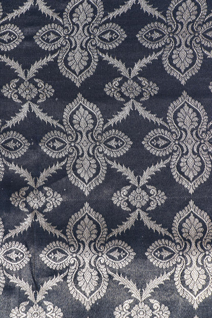 Pure Katan Silk Kadhwa Buta Jaal Banarasi Saree