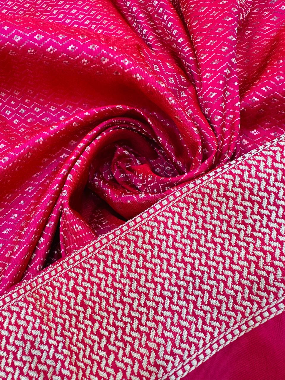 Katan Silk Skirt Brocade Saree