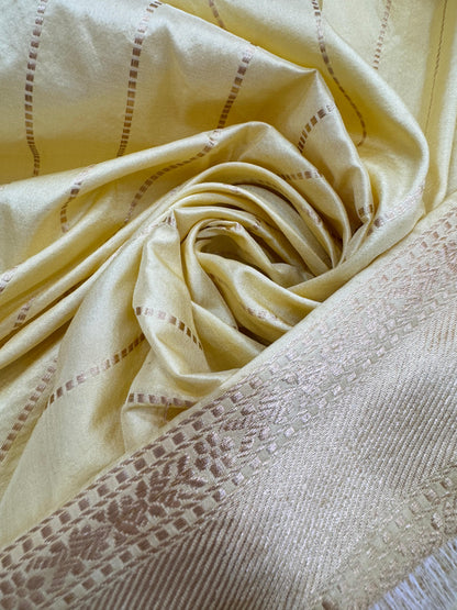 Pure Banarasi Katan Silk kadhwa Buta Saree