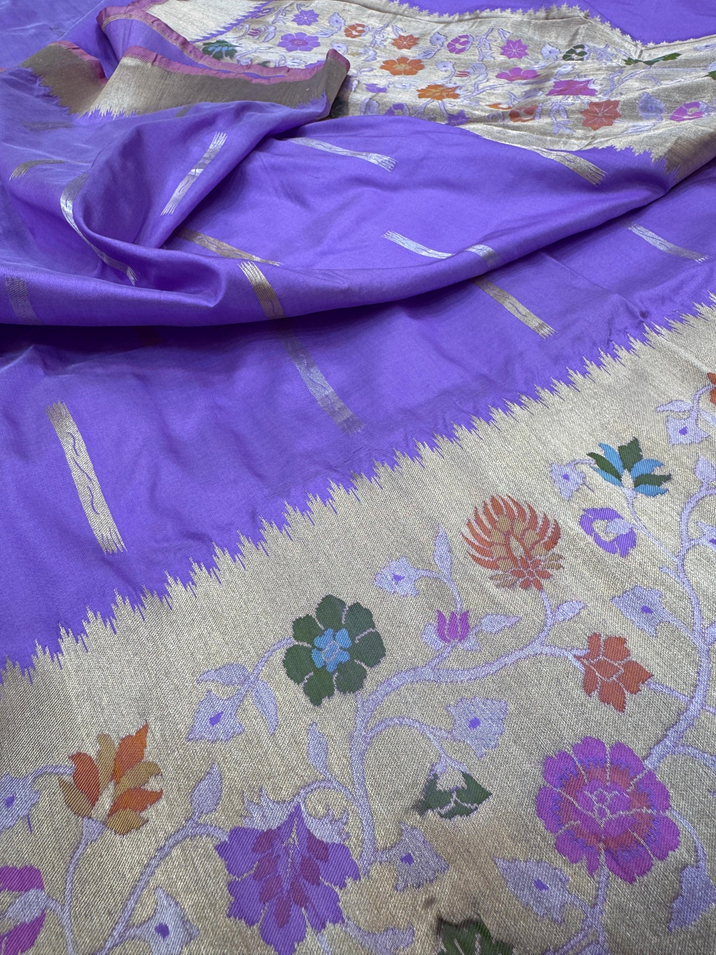 Pure Banarasi Katan Silk Paithani Saree