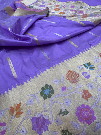 Pure Banarasi Katan Silk Paithani Saree