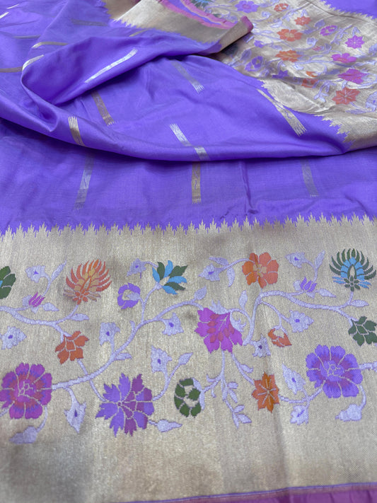 Pure Banarasi Katan Silk Paithani Saree