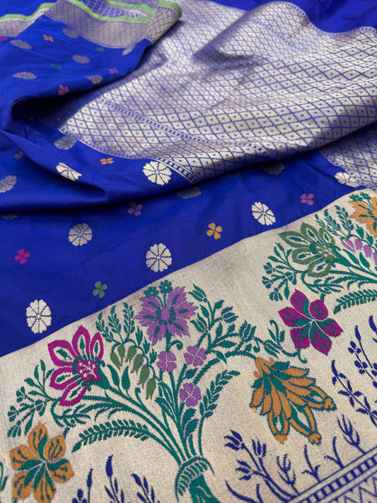 Pure Banarasi Katan Silk Paithani Saree