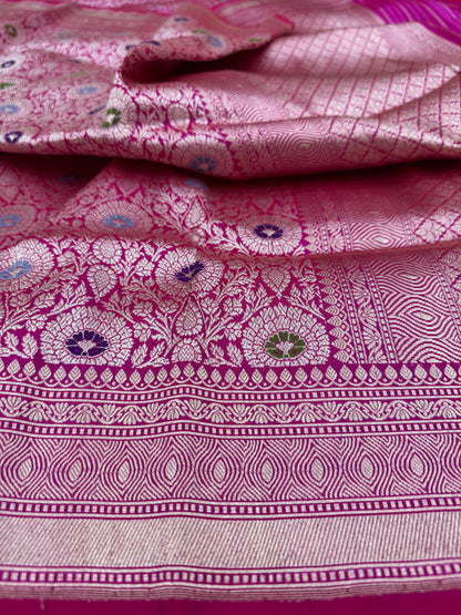 Pure Banarasi Katan Silk Brocade Saree
