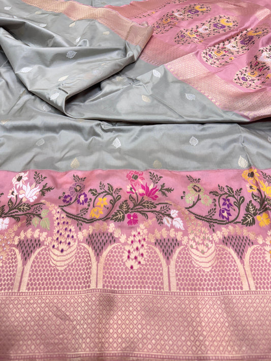 Pure Banarasi Katan Silk Paithani Saree