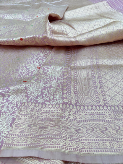 Pure Banarasi Katan Silk Brocade Saree