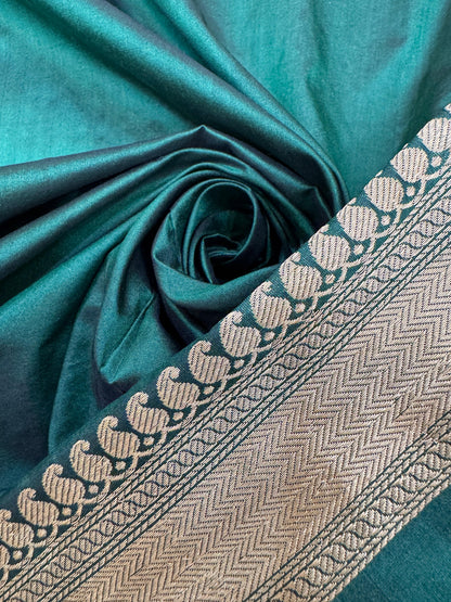 Pure Banarasi Katan Silk Jaal Saree